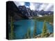 Moraine Lake, Valley of the Ten Peaks, Banff National Park, UNESCO World Heritage Site, Alberta, Ro-Hans Peter Merten-Premier Image Canvas