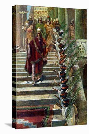 Mordecai 's Honour by J James Tissot - Bible-James Jacques Joseph Tissot-Premier Image Canvas