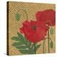 More Poppies with Pattern-Kathrine Lovell-Stretched Canvas