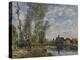 Moret, View of the Loing an Afternoon in May; Moret, Vue Du Loing, Apres-Midi De Mai-Alfred Sisley-Premier Image Canvas