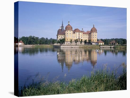 Moritzburg Castle, Near Dresden, Sachsen, Germany-Hans Peter Merten-Premier Image Canvas