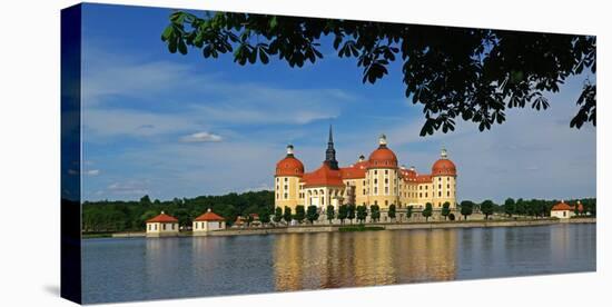 Moritzburg Castle near Dresden, Saxony, Germany, Europe-Hans-Peter Merten-Premier Image Canvas