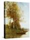 Morning Effect, Silver Birches and a River-Paul Desire Trouillebert-Premier Image Canvas