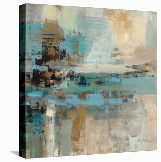 Morning Fjord Square II-Silvia Vassileva-Stretched Canvas