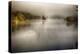 Morning Fog On A Vermont Lake In Autumn-George Oze-Premier Image Canvas