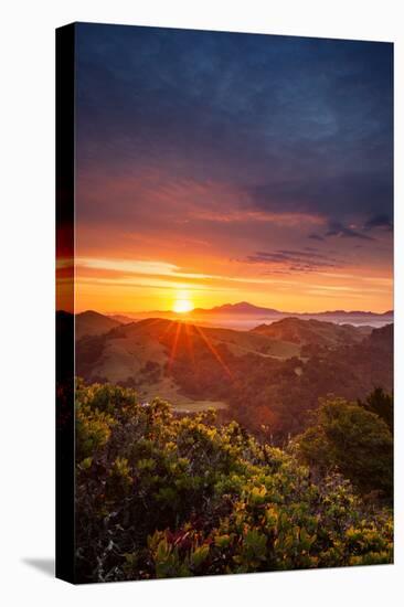 Morning Heaven Sunrise Bay Area Hills Mount Diablo Oakland-Vincent James-Premier Image Canvas