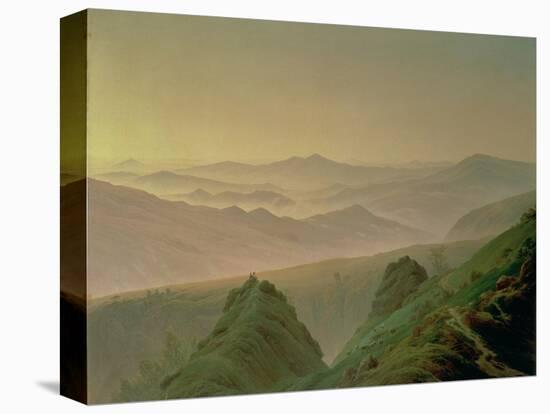 Morning in the Mountains-Caspar David Friedrich-Premier Image Canvas