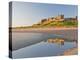 Morning Light on the Beach at Bamburgh Castle, Northumberland, England, United Kingdom, Europe-James Emmerson-Premier Image Canvas