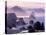 Morning Mist along Oregon Coast near Nesika, Oregon, USA-Adam Jones-Premier Image Canvas