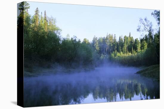 Morning Mist over River Negustyah-Andrey Zvoznikov-Premier Image Canvas