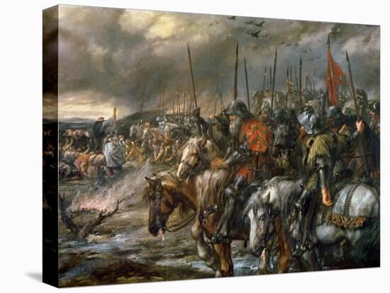 Morning of the Battle of Agincourt, 25th October 1415, 1884-Sir John Gilbert-Premier Image Canvas