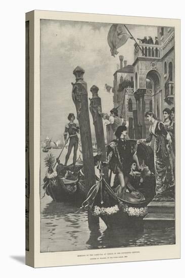 Morning of the Carnival at Venice in the Fifteenth Century-null-Premier Image Canvas