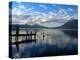 Morning on Lake Atitlan with Toliman Volcano, Panajachel, Solola, Western Highlands, Guatemala-Cindy Miller Hopkins-Premier Image Canvas