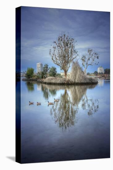 Morning Reflections at Lake Merritt, Oakland California-Vincent James-Premier Image Canvas