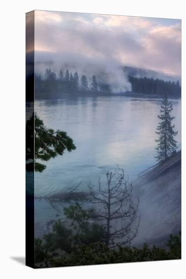 Morning Riverside, Yellowstone-Vincent James-Premier Image Canvas