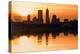 Morning Silhouette of Indianapolis-benkrut-Premier Image Canvas