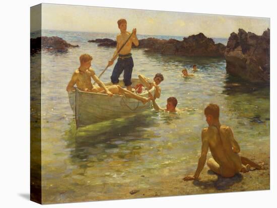 Morning Splendour, 1922-Henry Scott Tuke-Premier Image Canvas