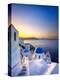 Morning sunlight on the blue houses of Oia, Santorini, Greece-Jan Christopher Becke-Premier Image Canvas