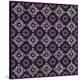 Moroccan Twelve Point Star (Purple)-Susan Clickner-Stretched Canvas