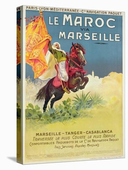 Morocco and Marseille Poster, 1913-Ernest Louis Lessieux-Premier Image Canvas