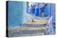 Morocco. Blue Narrow Streets and Neighborhooda of Chaouen-Emily Wilson-Premier Image Canvas