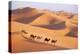 Morocco Camel Train, Berber with Dromedary Camels-null-Premier Image Canvas
