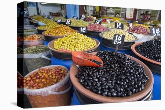 Morocco, Casablanca. Moroccan Olives-Emily Wilson-Premier Image Canvas