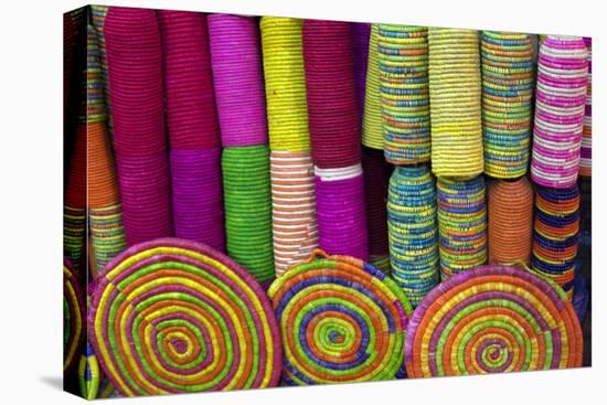 Morocco, Marrakech. Colorful Baskets of Morocco.-Kymri Wilt-Premier Image Canvas