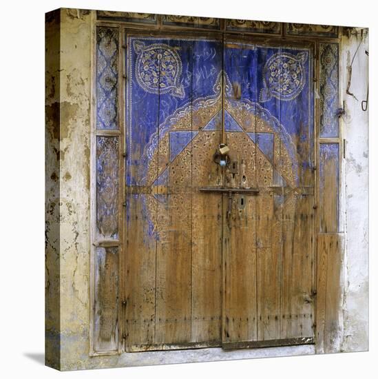 Morocco, Meknes, Medina, Wood-Gate, Old, Weathers-Roland T.-Premier Image Canvas