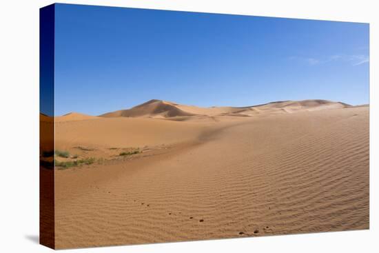 Morocco, Sahara Desert Sand Dunes in las Palmeras with Peaks and Sand-Bill Bachmann-Premier Image Canvas