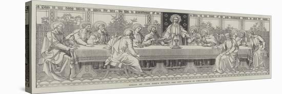 Mosaic of The Lord's Supper, the New Reredos in Westminster Abbey-null-Premier Image Canvas