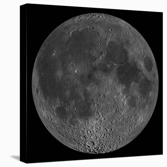 Mosaic of the Lunar Nearside-Stocktrek Images-Premier Image Canvas