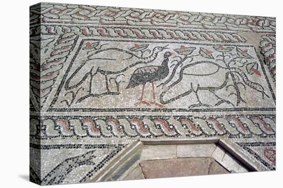 Mosaic, Ruins of the Roman Town of Stobi, Gradsko, Macedonia-Vivienne Sharp-Premier Image Canvas