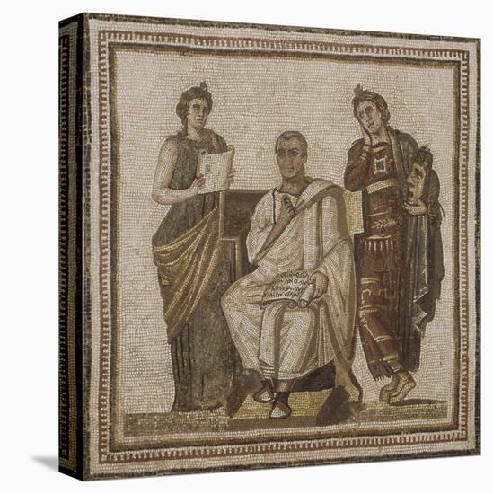 Mosaïque romaine-null-Premier Image Canvas