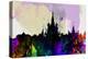 Moscow City Skyline-NaxArt-Stretched Canvas