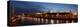Moscow, Panorama, Kremlin, Moscow, in the Evening-Catharina Lux-Premier Image Canvas