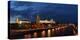 Moscow, Panorama, Moscow, Kremlin, Evening-Catharina Lux-Premier Image Canvas