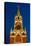 Moscow, Red Square, Redeemer Tower, at Night-Catharina Lux-Premier Image Canvas