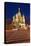 Moscow, Red Square, Saint Basil's Cathedral, by Night-Catharina Lux-Premier Image Canvas