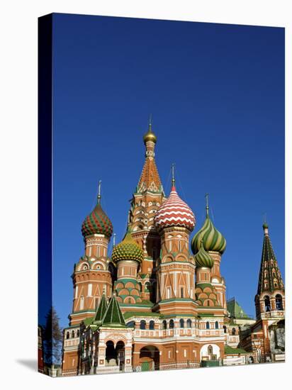 Moscow, Red Square, St Basil's Cathedral, Russia-Nick Laing-Premier Image Canvas