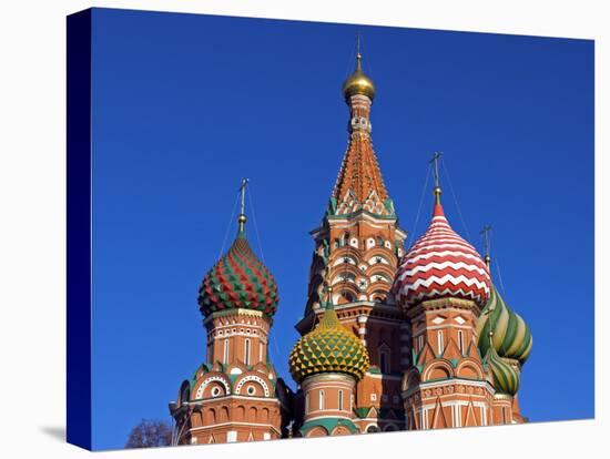 Moscow, Red Square, St Basil's Cathedral, Russia-Nick Laing-Premier Image Canvas