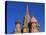 Moscow, Red Square, St Basil's Cathedral, Russia-Nick Laing-Premier Image Canvas
