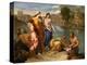 Moses Saved from the Water-Nicolas Poussin-Premier Image Canvas