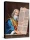 Moses with the Ten Commandments, Mid 19th Century-null-Premier Image Canvas