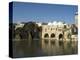 Mosque and Water Wheels on the Orontes River, Hama, Syria, Middle East-Christian Kober-Premier Image Canvas