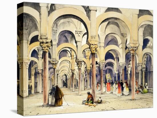 Mosque at Cordoba, from "Sketches of Spain"-John Frederick Lewis-Premier Image Canvas