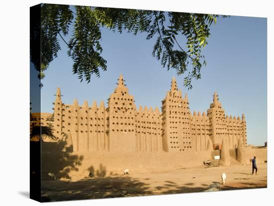 Mosque at Djenne, Mali, West Africa-Janis Miglavs-Premier Image Canvas