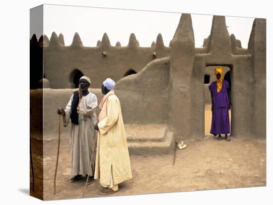 Mosque at Sennissa, Nr Djenne, Mali-Peter Adams-Premier Image Canvas