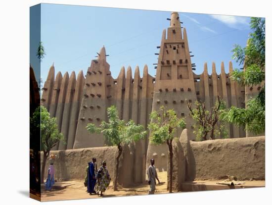 Mosque in Old Town, Mopti, Mali, Africa-Pate Jenny-Premier Image Canvas