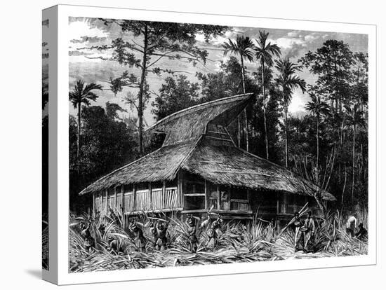 Mosque on Ternate, Indonesia, 19th Century-Mesples-Premier Image Canvas